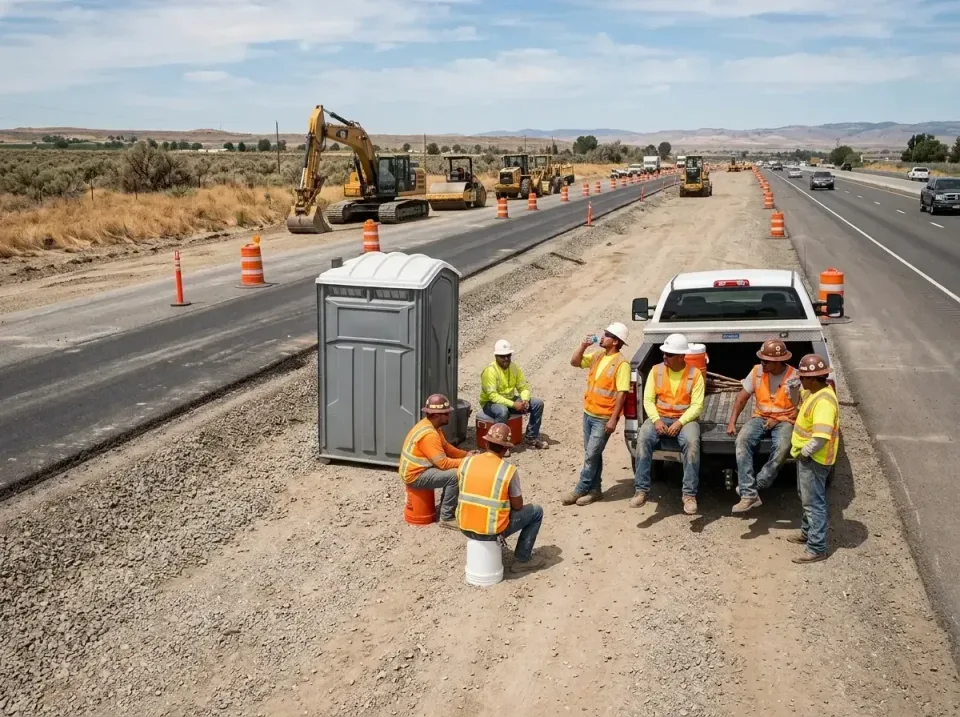 highway-road-construction-crew-007 — frequently asked questions, Porta Potty and Restroom Rentals in Oakhurst, CA